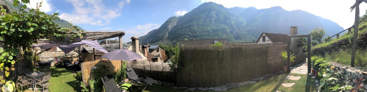B&B Osteria Morganti Someo 外观 照片